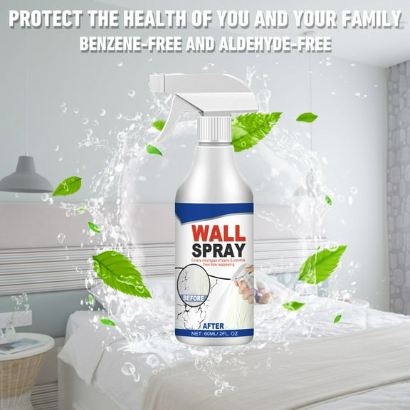 Wall Direct Spray Painting Covers Stains Wall Peeling Repairs Home Interior Direct Spray Painting 60ml