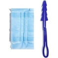 Wall Duster Dish Soap Tray with Scrub Brush Caned Air Duster Battery