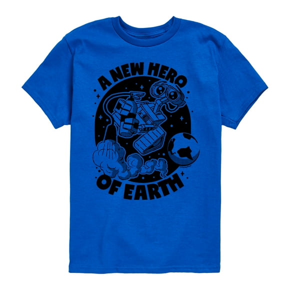 Wall-E - A New Hero Of Earth - Toddler And Youth Short Sleeve Graphic T-Shirt