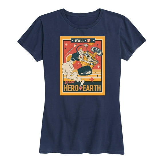 Wall-E - A New Hero Of Earth - Women's Short Sleeve Graphic T-Shirt