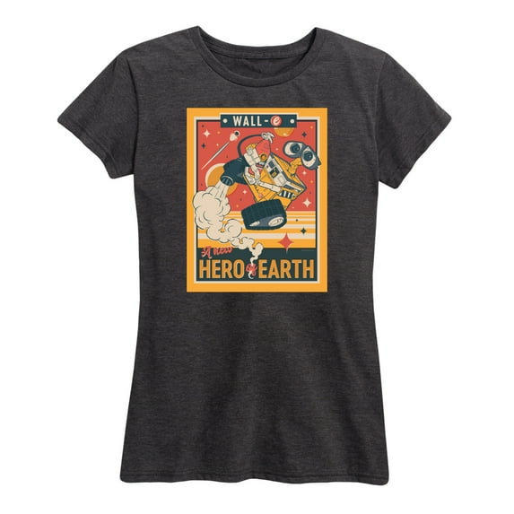 Wall-E - A New Hero Of Earth - Women's Short Sleeve Graphic T-Shirt