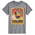 thumbnail image 1 of Wall-E - A New Hero of The Earth - Men's Short Sleeve Graphic T-Shirt, 1 of 4