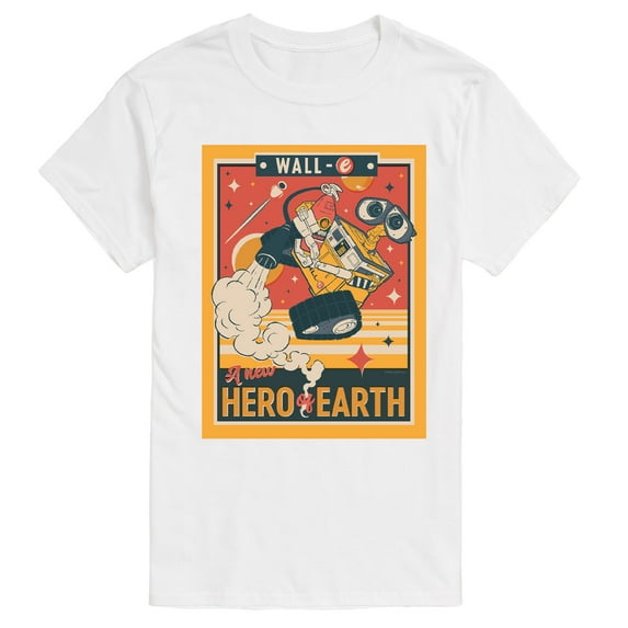 Wall-E - A New Hero of The Earth - Men's Short Sleeve Graphic T-Shirt