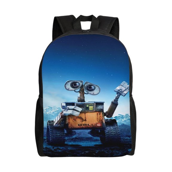 Wall-E Backpack Aesthetic Large Capacity Laptop Bookbag College Travel Hiking School Daypack Rucksack