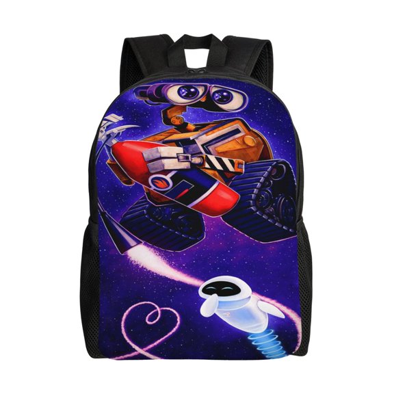 Wall-E Backpack Aesthetic Large Capacity Laptop Bookbag College Travel Hiking School Daypack Rucksack