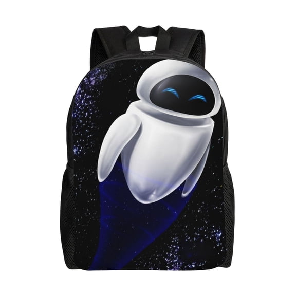 Wall-E Backpack Aesthetic Large Capacity Laptop Bookbag College Travel Hiking School Daypack Rucksack