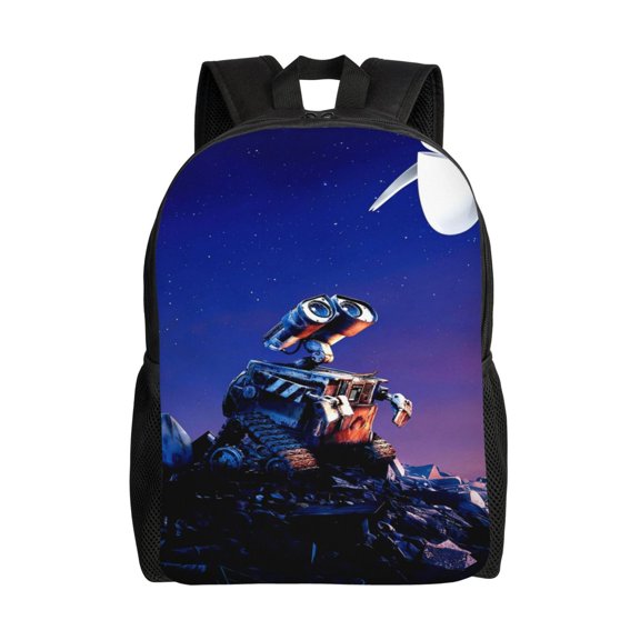 Wall-E Backpack Aesthetic Large Capacity Laptop Bookbag College Travel Hiking School Daypack Rucksack