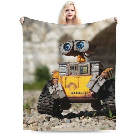 Wall-E Blanket, Super Soft Throw Blanket For Couch Sofa Bed, Cozy Lightweight Warm Flannel Blanket, 40"X30"