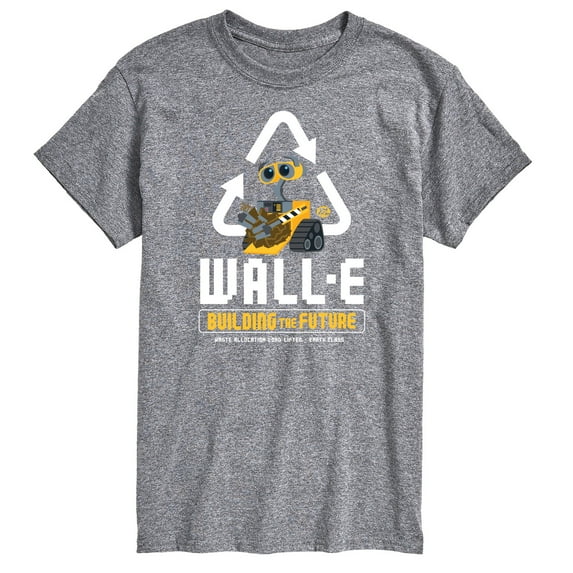 Wall-E - Building The Future - Men's Short Sleeve Graphic T-Shirt