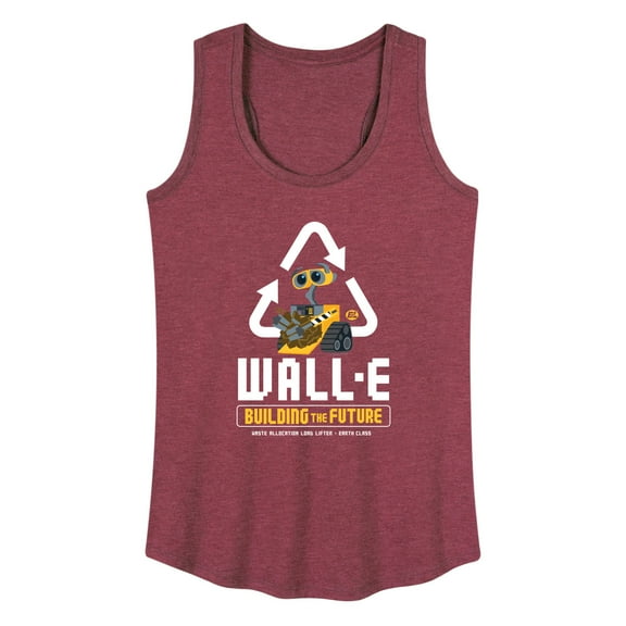 Wall-E - Building The Future - Women's Racerback Tank Top