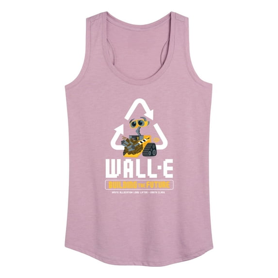 Wall-E - Building The Future - Women's Racerback Tank Top