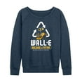 thumbnail image 1 of Wall-E - Building the Future - Women's Lightweight French Terry Long Sleeve Shirt, 1 of 4