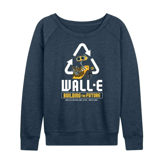 Wall-E - Building the Future - Women's Lightweight French Terry Long Sleeve Shirt