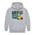 thumbnail image 1 of Wall-E - Cleaning The Earth - Men's Pullover Hooded Fleece Sweatshirt, 1 of 4