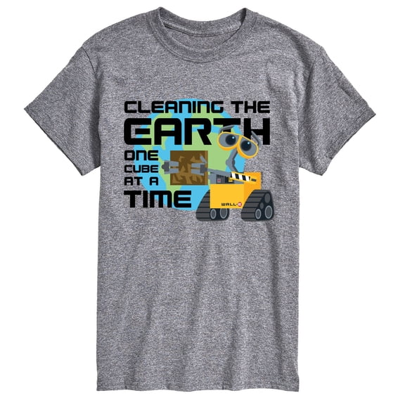 Wall-E - Cleaning The Earth - Men's Short Sleeve Graphic T-Shirt