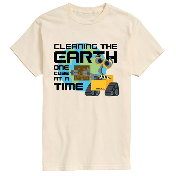 Wall-E - Cleaning The Earth - Men's Short Sleeve Graphic T-Shirt