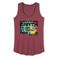 thumbnail image 1 of Wall-E - Cleaning The Earth - Women's Racerback Tank Top, 1 of 4