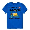 thumbnail image 1 of Wall-E - Love Earth Day - Toddler And Youth Short Sleeve Graphic T-Shirt, 1 of 5