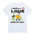 thumbnail image 1 of Wall-E - Love Earth Day - Toddler And Youth Short Sleeve Graphic T-Shirt, 1 of 5