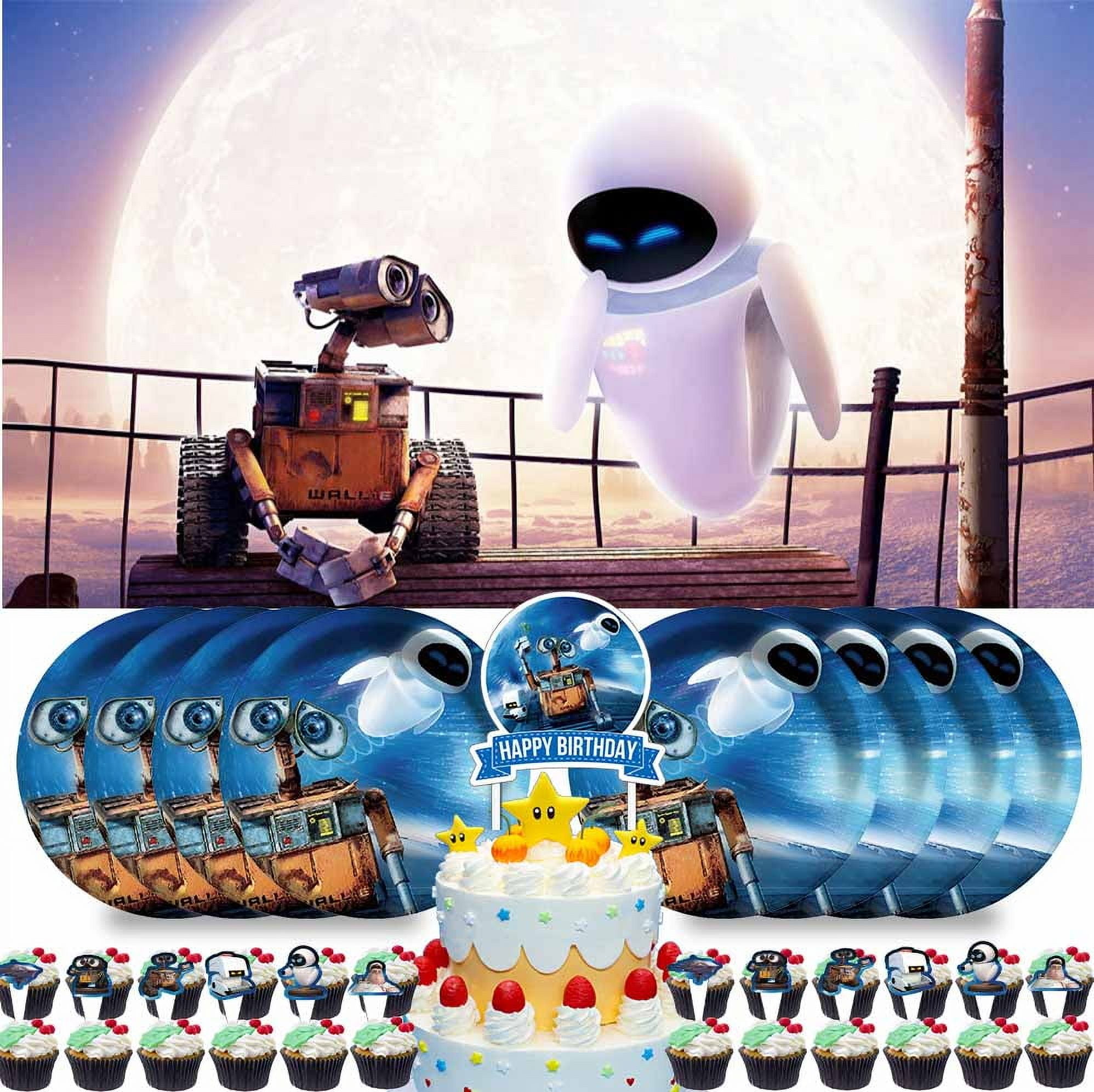 Wall E Party Supplies Birthday Decorations Plates Banner Kids Cake ...