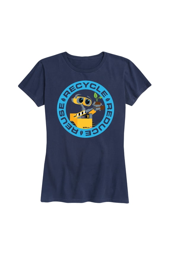 Wall-E - Recycle, Reduce, Reuse - Women's Short Sleeve Graphic T-Shirt