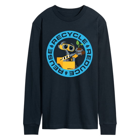 Wall-E - Recycle, Reuse, Reduce - Men's Long Sleeve T-Shirt