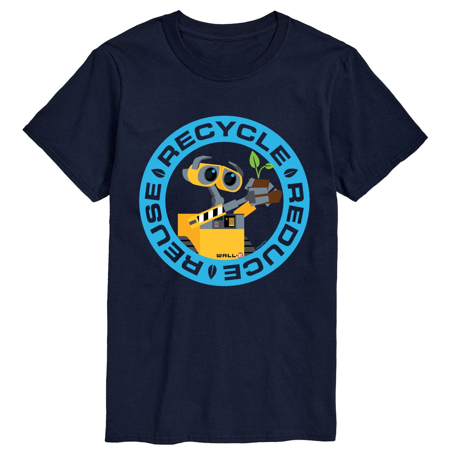 Wall-E - Recycle, Reuse, Reduce - Men's Short Sleeve Graphic T-Shirt ...