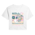 thumbnail image 1 of Wall-E - Retro Space - Juniors Cropped Graphic T-Shirt, 1 of 4