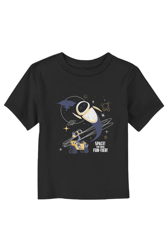 Space the Final Fun-Tier Distressed Graphic T-Shirt