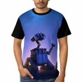 thumbnail image 1 of Wall-E T-Shirts for Men, Casual Crew Neck Tee Shirts, Unisex Short Sleeve Tops, S-3XL, 1 of 8