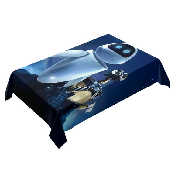 Wall-E Themed Square Tablecloth 54 * 72 Inches Durable Stylish