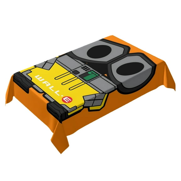 Wall-E Themed Square Tablecloth 54 * 72 Inches Durable Stylish