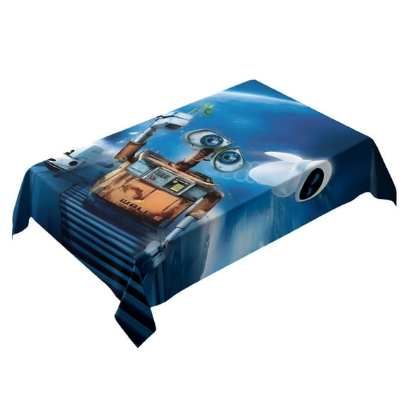 Wall-E Themed Square Tablecloth 54 * 72 Inches Durable Stylish