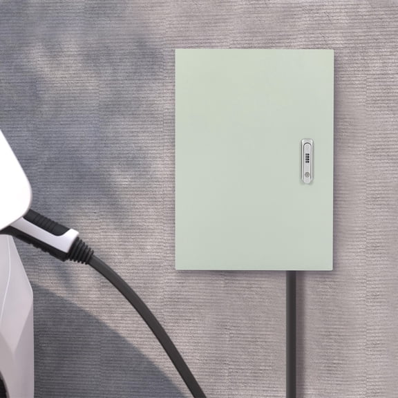 Wall EV Charger Protective Box, Charging Cable Organizer Wall Charger Holder Box, Charger Station Box