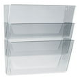 thumbnail image 1 of Wall File, 3 Sections, Legal Size 16" x 4" x 14", Clear, 3/Set | Bundle of 2 Packs, 1 of 5
