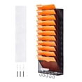 thumbnail image 1 of Wall File Rack 12 Pocket Mesh Organizer - Metal Wall Mount Folder for Office, Home & School Documents, Mail & Magazines - Label Holder Included, 1 of 9