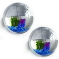 thumbnail image 1 of Wall Fish Bowls, Wall Fish Bubble Hanging Clear Acrylic Betta Fish Tank Wall-Mounted Aquarium Wall Plant Pot Decoration Planter, 1 of 8