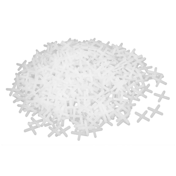 Wall Floor Ceramic Tile Plastic Cross Spacer 3mm White 1000pcs