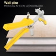 thumbnail image 1 of Wall Floor Tile Leveling System Clip Wedge Spacer Gap Flat Plier Set, 1 of 8