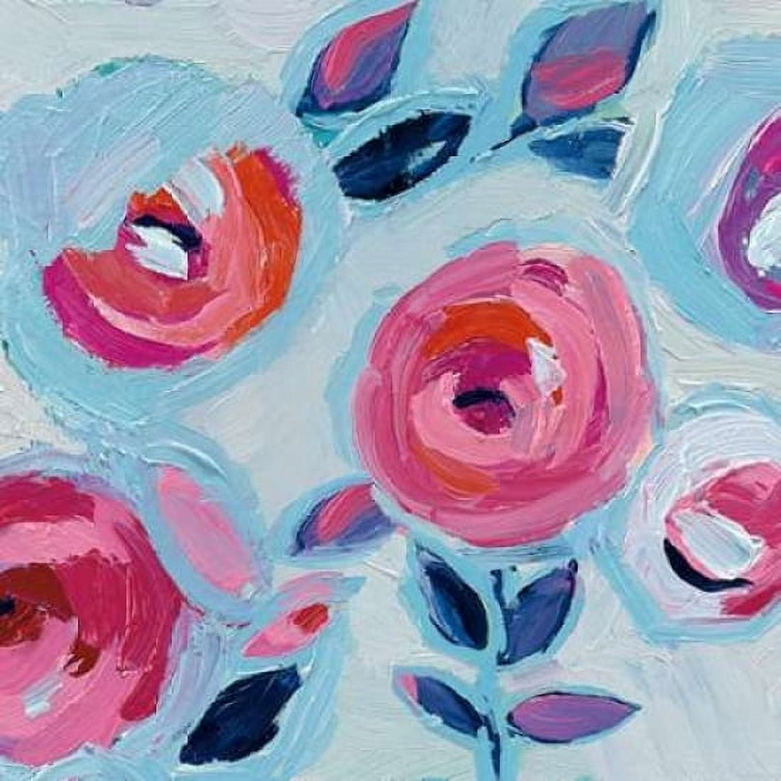 Wall Flower II Canvas Art - Wild Apple Portfolio (24 x 24)
