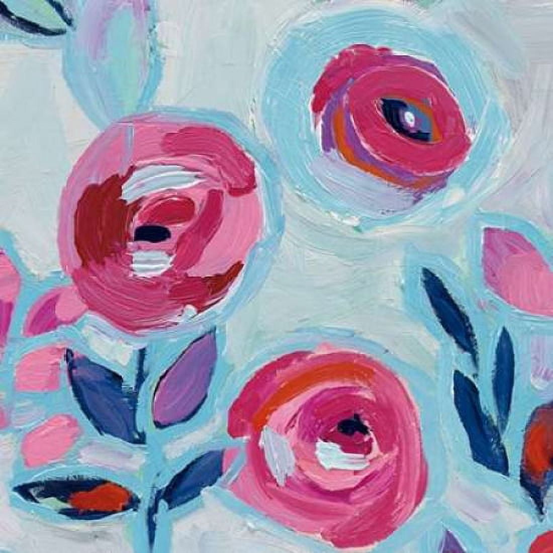 Wall Flower III Canvas Art - Wild Apple Portfolio (24 x 24)