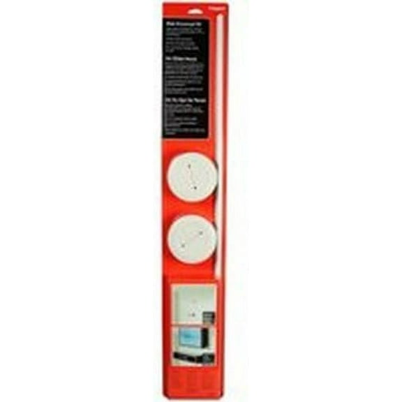 Wiremold Wall Grommet Kit - Multicolor  Indoor & Outdoor Use, NEC-Compliant