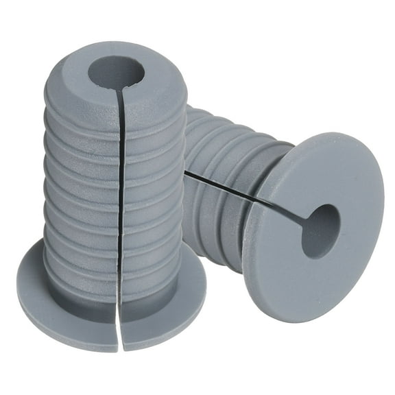 Wall Grommets for Cables 3/4", 2 Pcs Cable Routing Kit Silicone Hole Grommet Feed Through Bushing for Ethernet Accessories with 7mm Hole, Gray