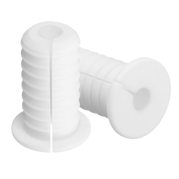 Wall Grommets for Cables 3/4", 2 Pcs Cable Routing Kit Silicone Hole Grommet Feed Through Bushing for Ethernet Accessories with 7mm Hole, White