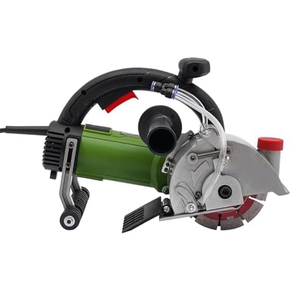 Wall Groove Cutting Machine, Electric Wall Chaser 5'' Electric Concrete Saw Grooving Concrete Cutter 110V 1800W for Brick Slotting Groover Power Masonry Saw$$Tools & Hardware Other