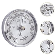 Wall Hanging Barometer,All-Season Metal Barometer for Indoor & Outdoor Use,7cm Household Weather Instrument,Accurate Weather Station for Home and Office