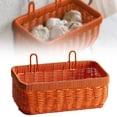 thumbnail image 1 of Wall Hanging Basket TASTAN Woven Wall Hanging Storage Basket - Efficient Vegetable & Garlic Organizer with Big Capacity, for Kitchen Organization, Space-Saving Home Tool, Woven Storage Organizer, 1 of 9