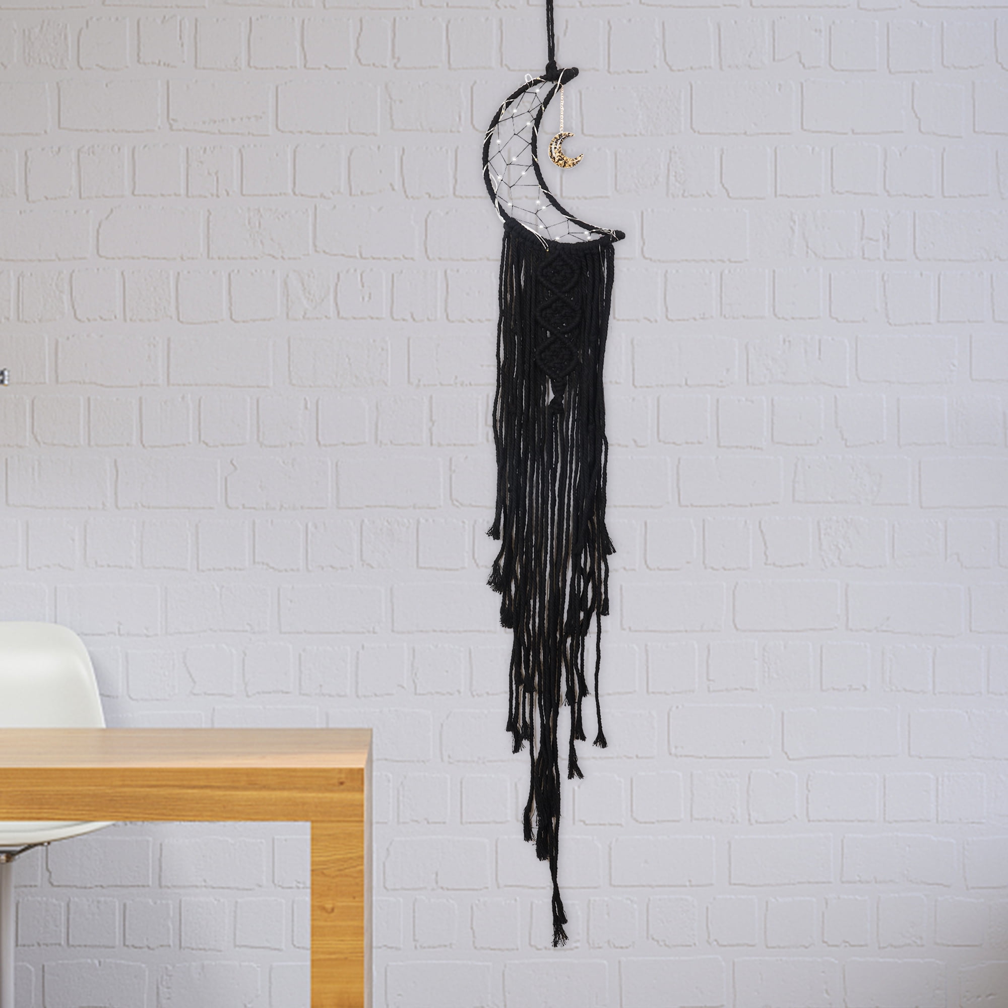 Wall Hanging Boho Dream Catcher Moon Dream Catcher Wall Decor