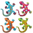 thumbnail image 1 of Wall Hanging Decor Gecko Wall Art 6X4 Inch Colorful Acrylic Whimsical Hanging Wall Decor for Home Living Room Bedroom Wall Decorations 4 Piece Set, 1 of 5
