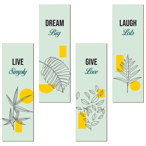 Wall Hanging Decoration, Home Decoration Items For Living Room, Light Green | Decorative Items For Bedroom | Wall Dcor Items, Perfect Home Dcor Item For Hall | Rectangle Plate Wall Hanging